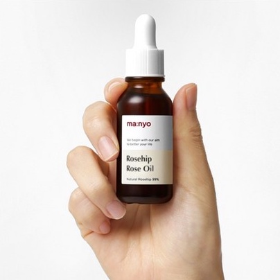 Tinh dầu dưỡng tái tạo da chiết xuất tầm xuân Manyo Factory Rosehip Rose Oil 20ml