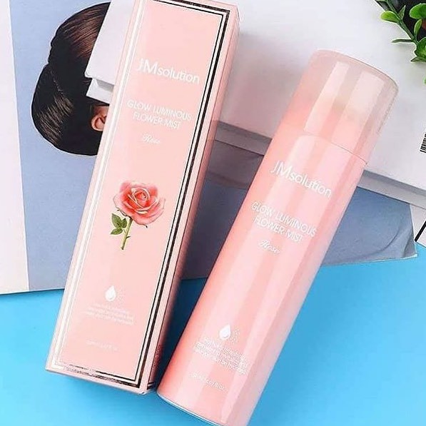 Xịt Chống Nắng Ngừa Lão Hóa Bảo Vệ Da Jmsolution Glow Luminous Sun Spray 180ml