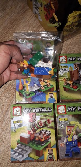Lắp ráp 1hộp LegoMyword 1124