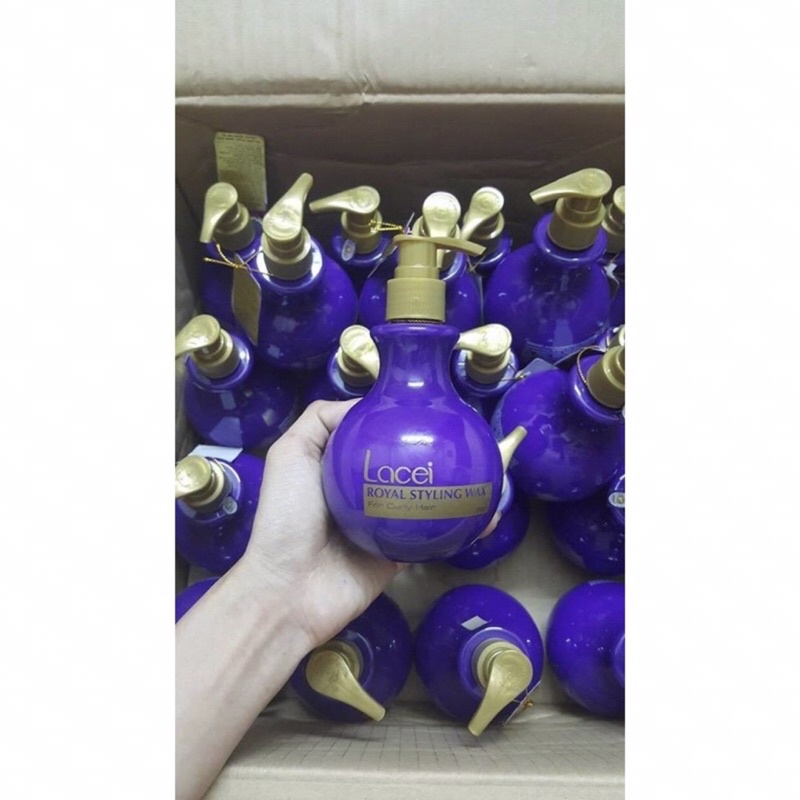WAX uốn Lacei tím, giữ nếp tóc xoăn_chính hãng chuẩn công ty 100%
