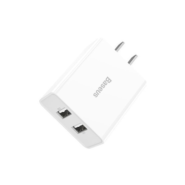 Củ sạc nhanh Baseus 2 cổng - cục sạc chống cháy nổ cho lPhone samsung ...