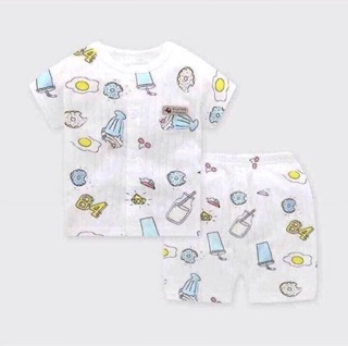 Combo 4 bộ cotton giấy cho bé