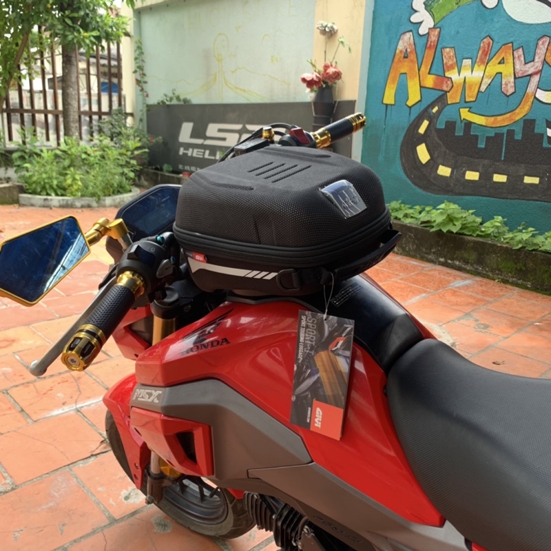 Gắn túi cài bình xăng ST500 cho MSX