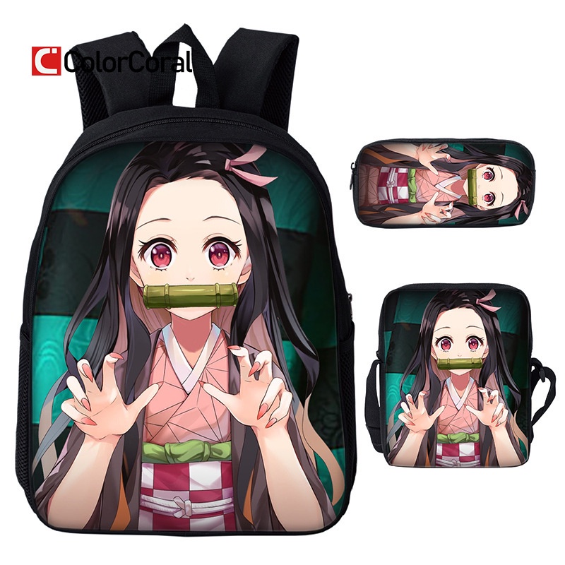 Ba Lô Học Sinh In Hình Nhân Vật Kamado Nezuko 2022