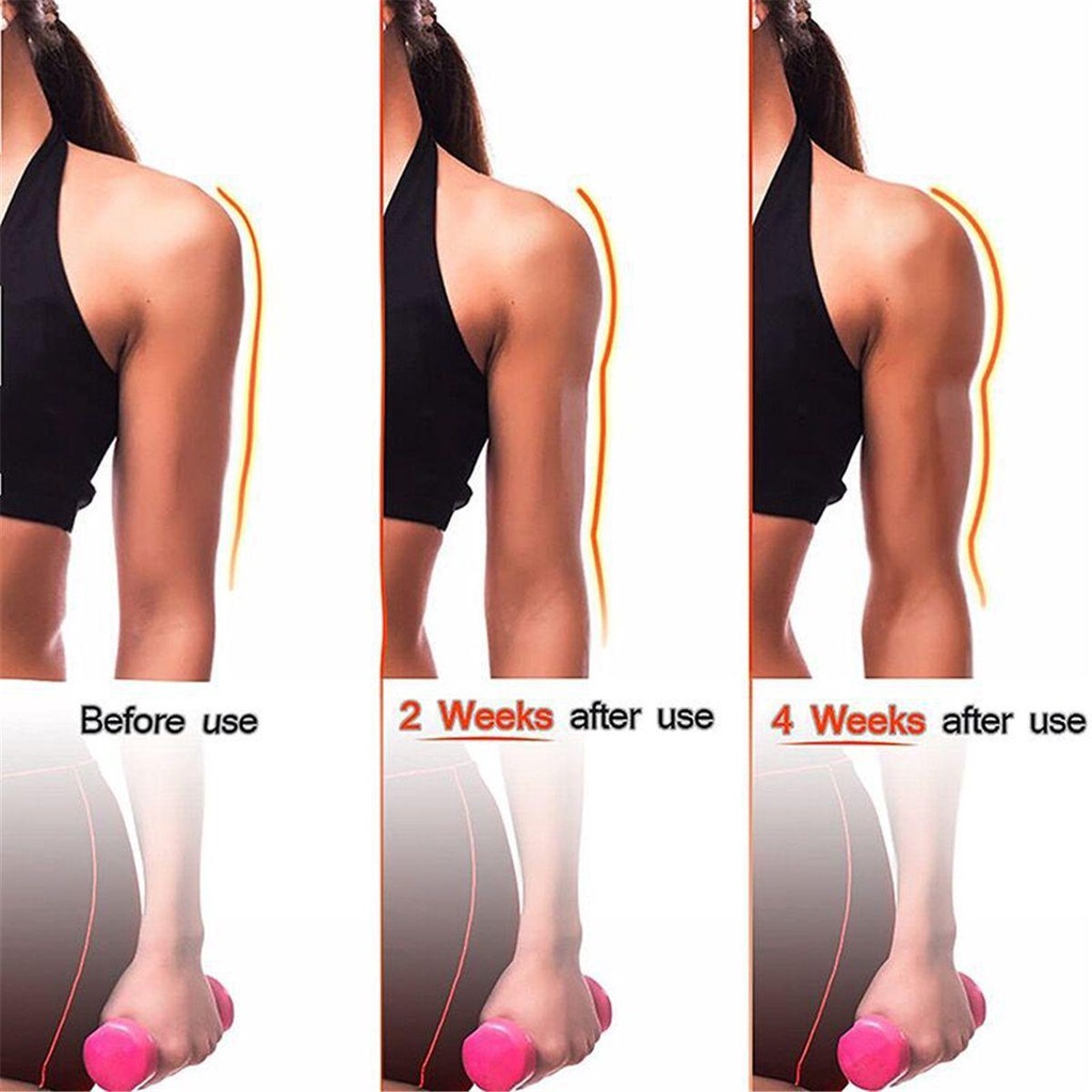 SHOUKEY 2 Đai Quấn Bắp Tay Tập Thể Thao Giảm Cellulite