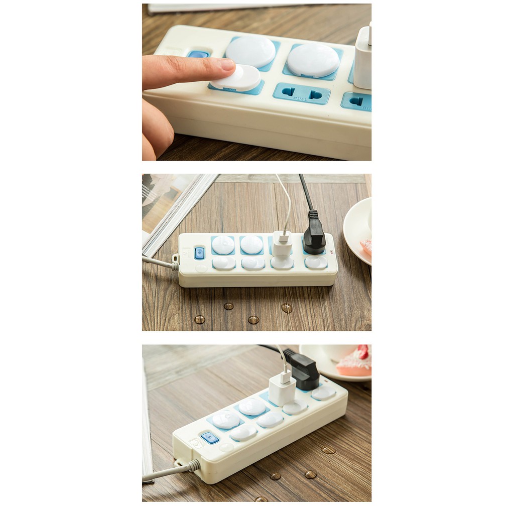 Set 10 Bịt Ổ Điện An Toàn Cho Bé – Dumi Shop