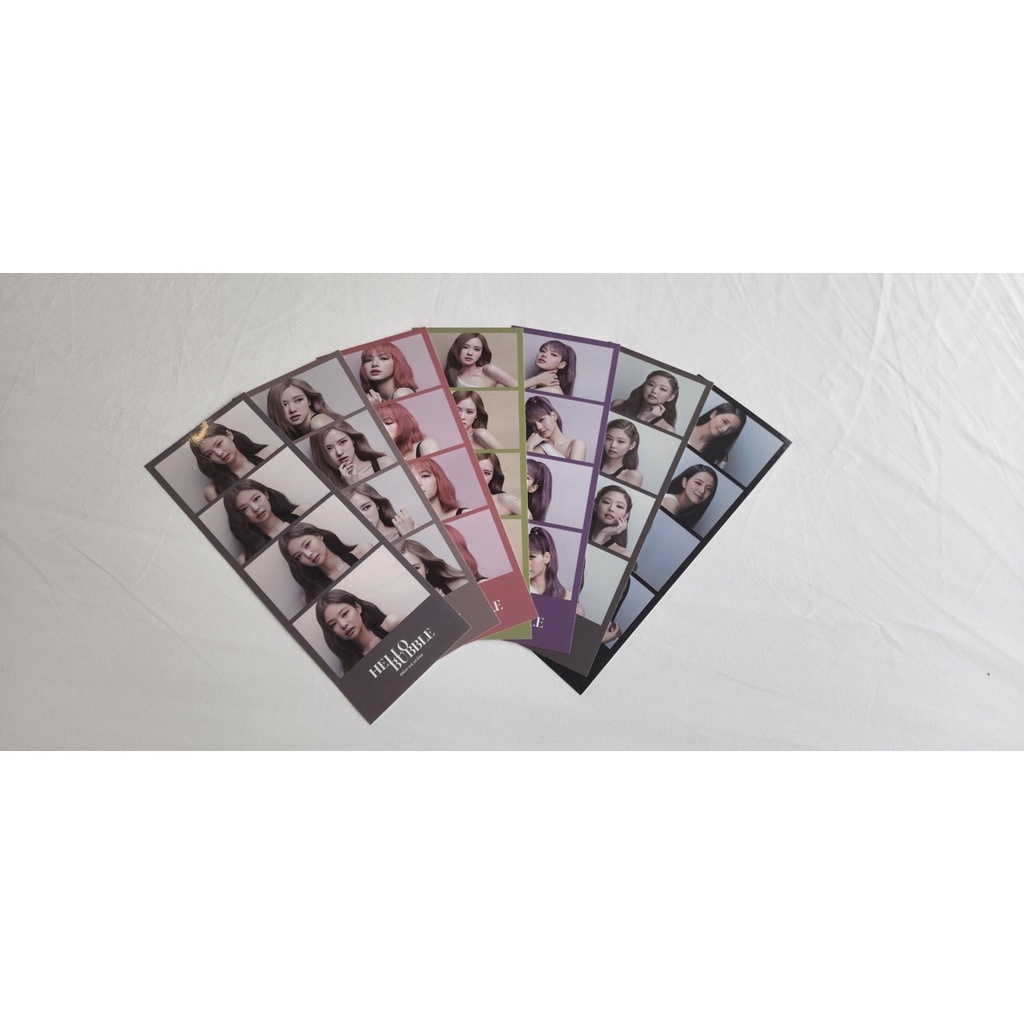 Ảnh Nhóm nhạc Black Pink 4 cut Photo Offical