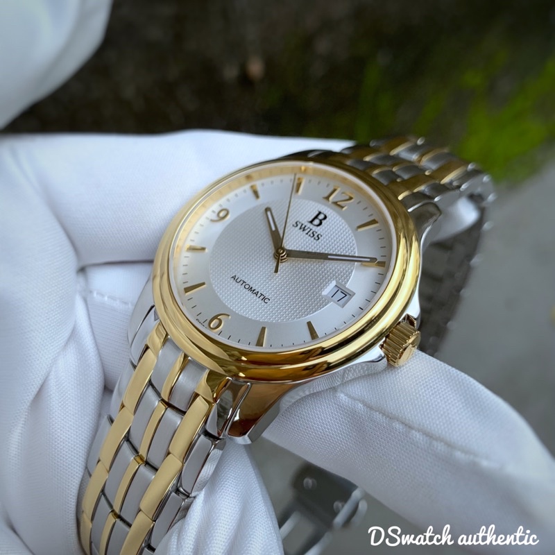 Đồng hồ nam B Swiss by Bucherer Men's 00.50501.34.16.21 Prestige