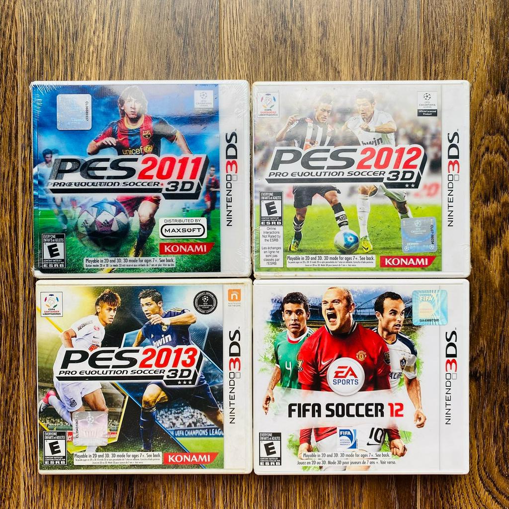 Băng game bóng đá PES FIFA Nintendo 3DS