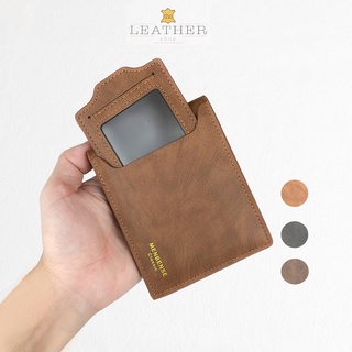 Ví nam nhiều ngăn mini thời trang cao cấp bóp da nam nhỏ gọn cầm tay đẹp giá rẻ Leather V2406