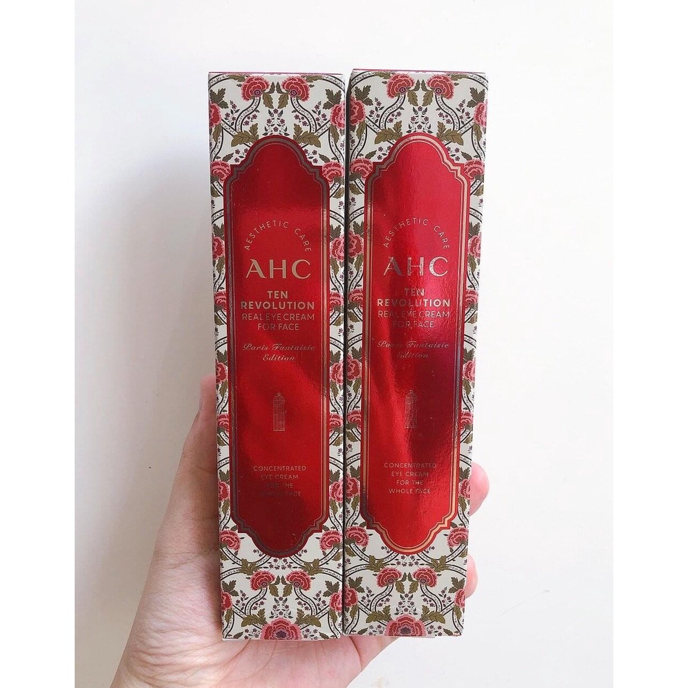 Kem Dưỡng Mắt AHC x L'ESCAPE Ten Revolution Real Eye Cream For Face Paris Fantaisie Edition 30ml