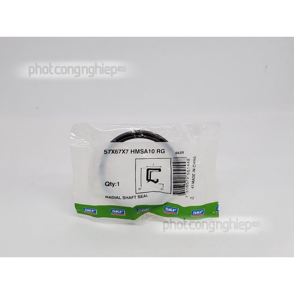 Phớt 57x67x7 HMSA10 RG SKF chính hãng
