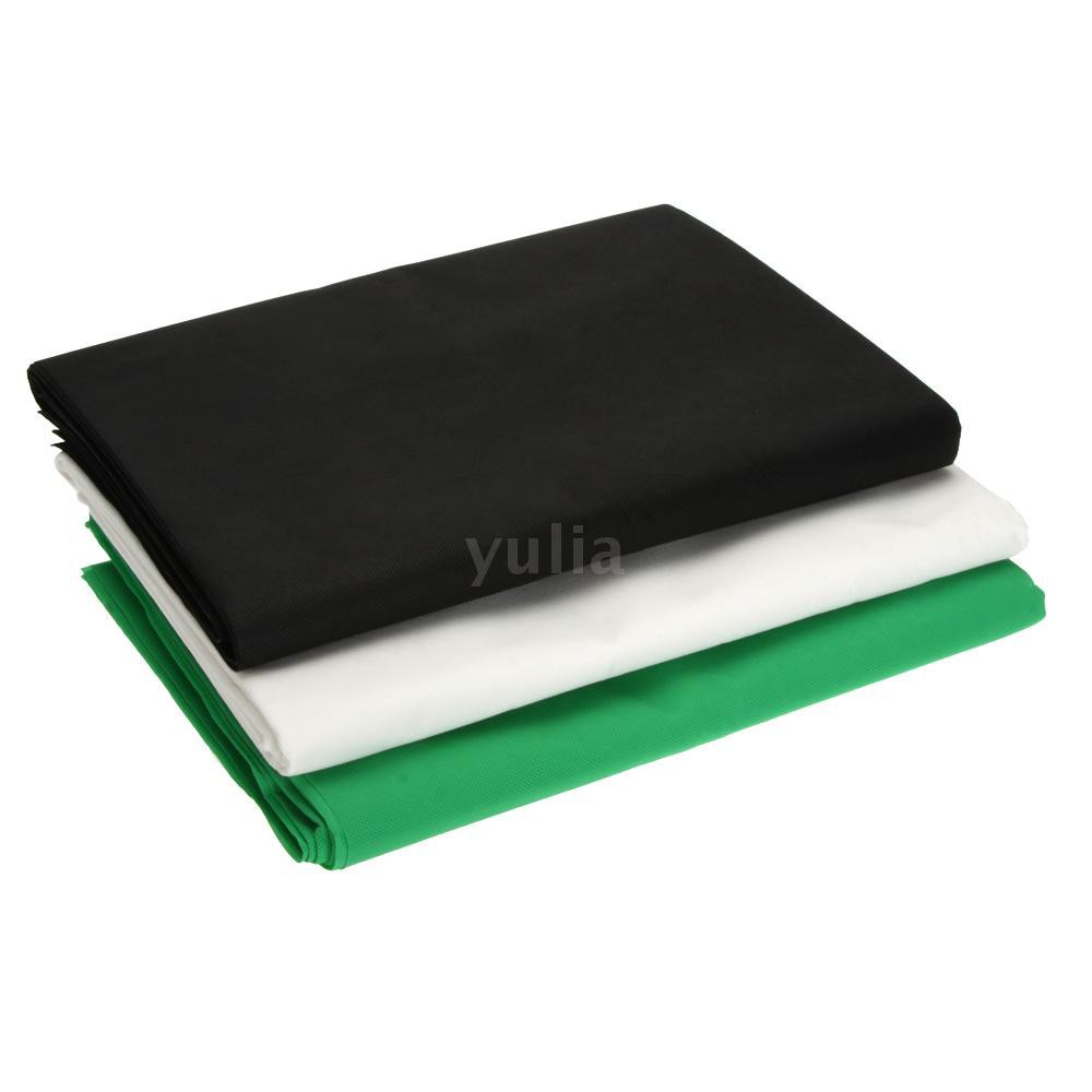Phông nền chụp ảnh vải không dệt 1.6 x 3m / 5 X 10ft 3 màu