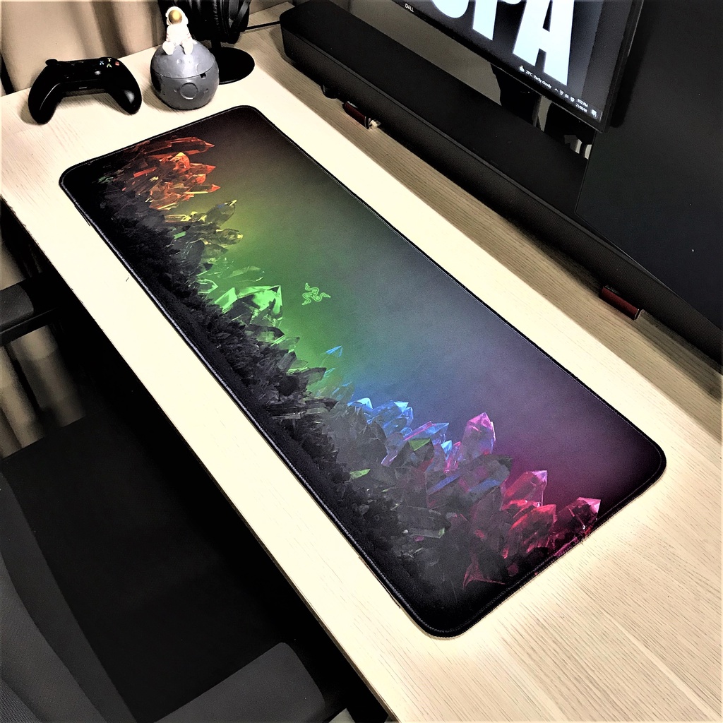 Lót Chuột - Pad Chuột - Mouse Pad - RAZER Gaming - Chống Nước - Size lớn (90x40 dày 4mm) (80x30 dày 3mm)