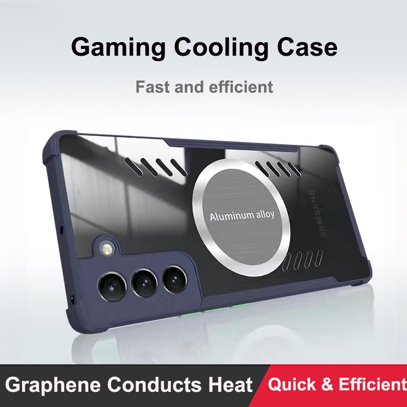 Ốp Điện Thoại Hợp Kim Nhôm Tản Nhiệt Cho samsung galaxy s22 case s22 plus 5g galaxy s22 + s22 ultra