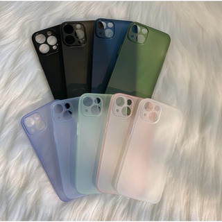 Ốp điện thoại siêu mỏng 0.2 mm bảo vệ cho iPhone 13 Pro Max 12 11 Pro Max X XR XS Max 7 6 6s 8 Plus SE 2020 | BigBuy360 - bigbuy360.vn