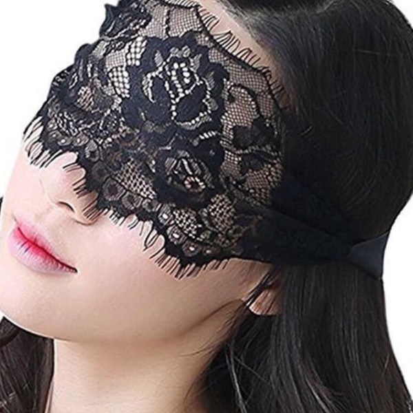 Bịt mắt ren xuyên thấu, Mạng Che mắt Ren Mã E001 - Phụ Kiện Cosplay  - QuinBee