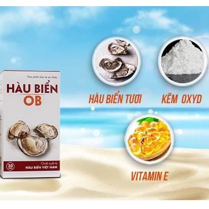 (che_tên) Tinh chất hàu biển OB hộp 30 viên