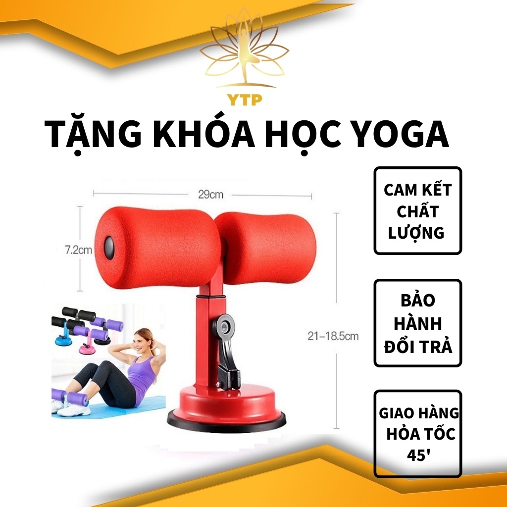 Dụng Cụ Tập Cơ Bụng Eo DCTBGYM ❤️ Đồ Dùng Thể Thao Tại Nhà Đa Năng ❤️ Có Đế Hút Chân Không Trụ Chữ T Giúp Dáng Chuẩn Eo