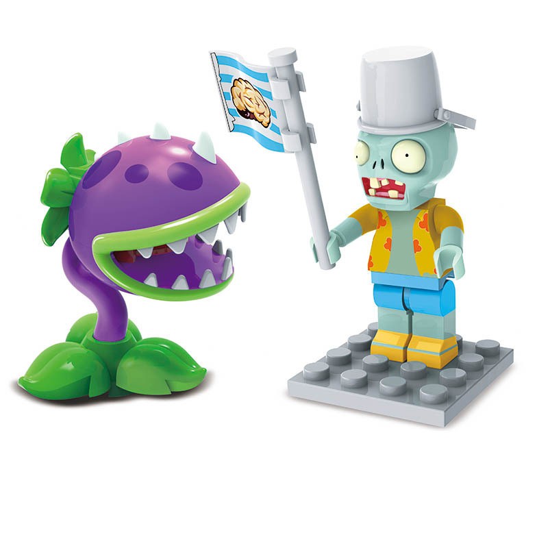 Bộ đồ chơi lắp ráp Plants vs Zombies Egg