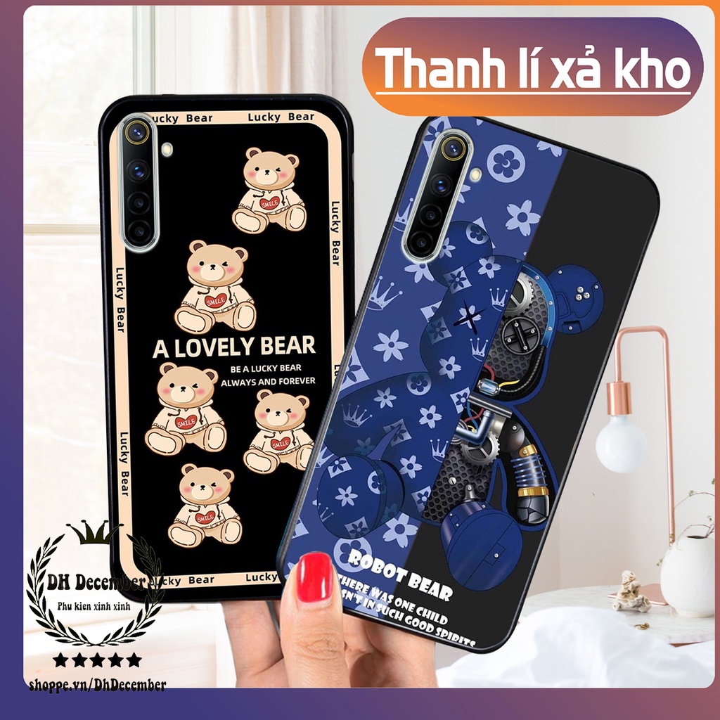Ốp lưng Realme 6 / 6 PRO in hình 3D lucky, gấu Brick xinh xắn - KHÔNG NÊN BỎ LỠ