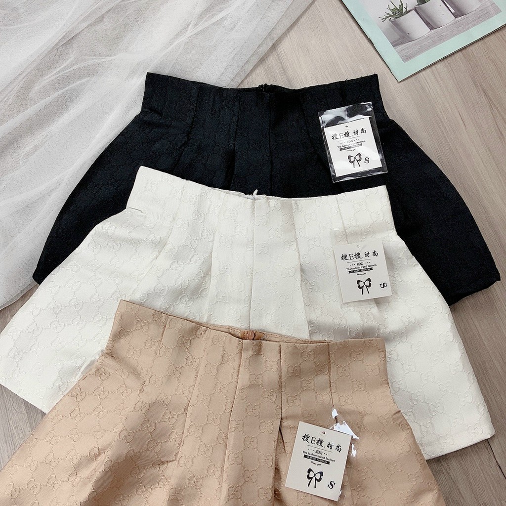Quần Short𝑭𝑹𝑬𝑬𝑺𝑯𝑰𝑷Quần Đùi xếp ly,Quần Short Thời Trang-LY STORE