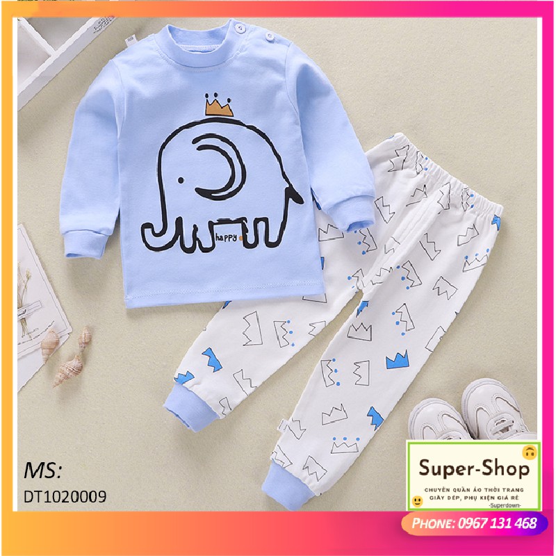 Bộ quần áo bé trai thu đông Farmi Shop Hàng cotton siêu đẹp, siêu cute