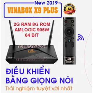 VINABOX X9 PLUS TẶNG KHIỂN VOICE X9PLUS