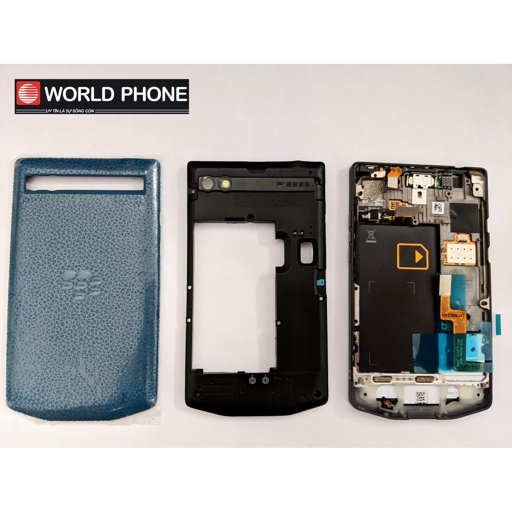 Bộ vỏ Full BB Blackberry 9983, bao gồm Màn hình, Nắp lưng, khung xương loa ngoài, viền khung, bàn ph