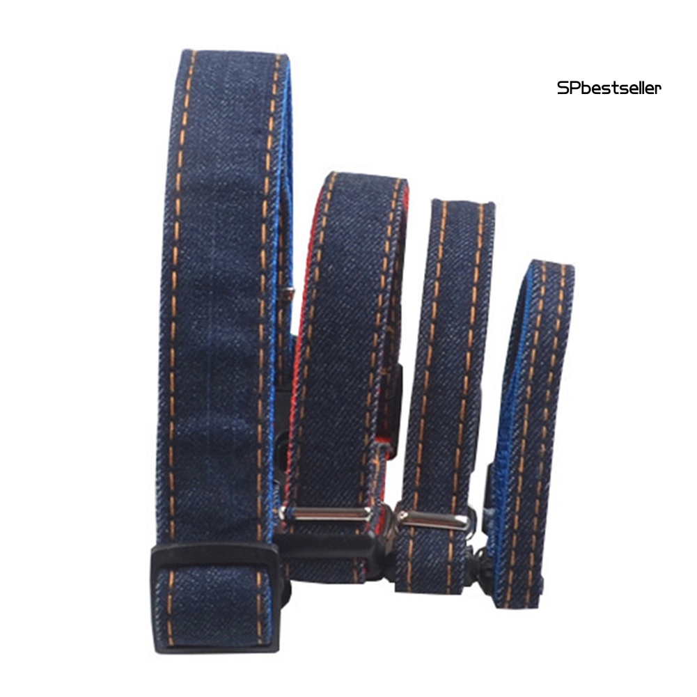 Vòng Cổ Denim Mềm Mại Cho Thú Cưng