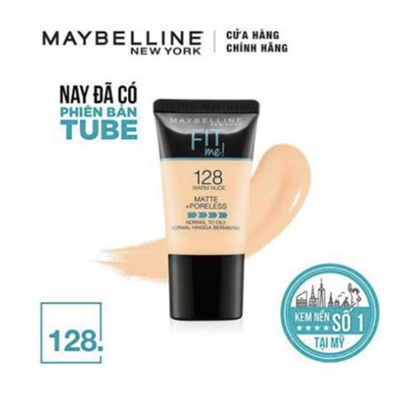 Kem Nền Mịn Nhẹ Kiềm Dầu Maybelline Fit Me Dạng Tube 18ml | BigBuy360 - bigbuy360.vn