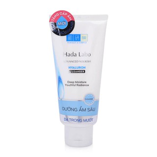 Kem Rửa Mặt Dưỡng Ẩm Tối Ưu Hada Labo Advanced Nourish Hyaluron Cleanser