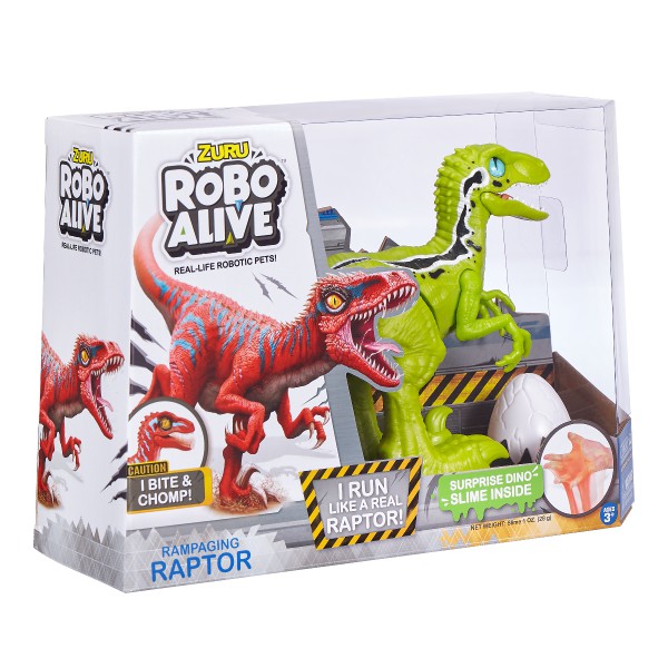 Đồ Chơi Khủng long Raptor nhanh nhẹn RoBo Alive