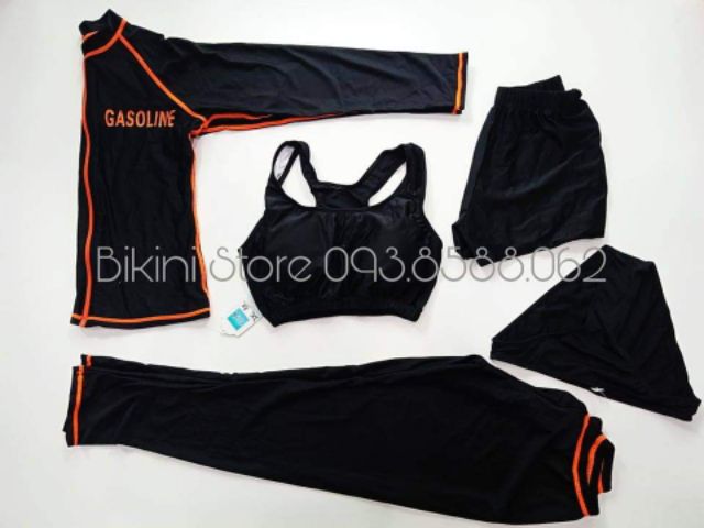 BikiniStoreVn : Đồ bơi 5 mảnh tay dài big size style hàn quốc S26 ( Kèm Hình Thật ) | BigBuy360 - bigbuy360.vn