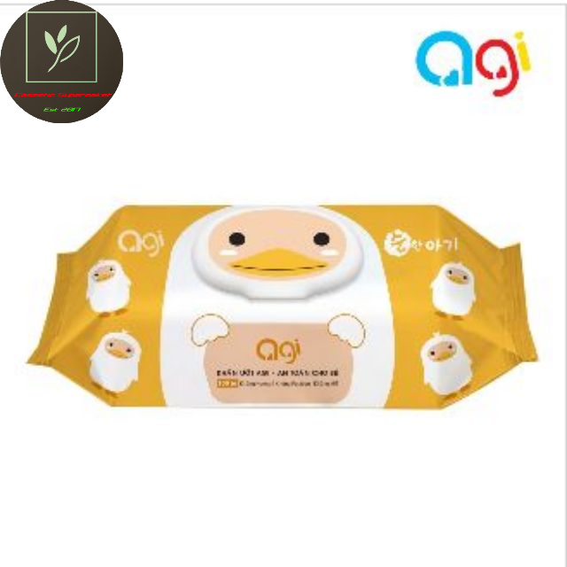 Khăn ướt Agi 100 tờ không mùi