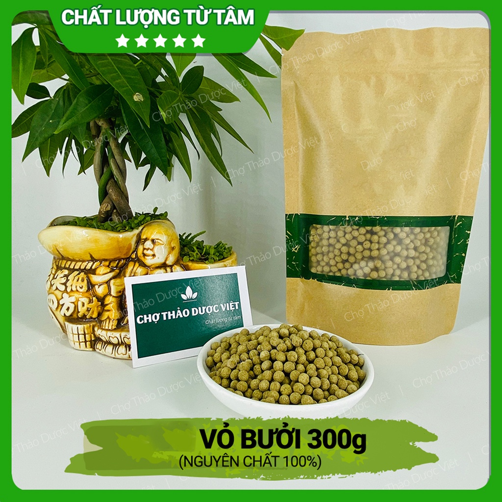 Vỏ bưởi hoàn thô handmade 300g - Chợ Thảo Dược Việt