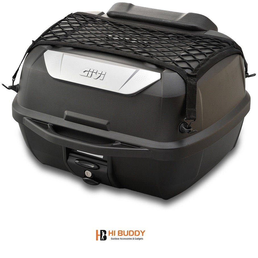 Thùng Givi E43NTL ADV 43 Lít  (Kèm theo Lưới Ràng - Móc Lưới - Đế Lót Bên Trong và Tựa Lưng )
