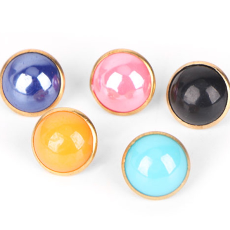 Set 30 cúc áo 10mm nhiều màu sắc tùy chọn màu sắc