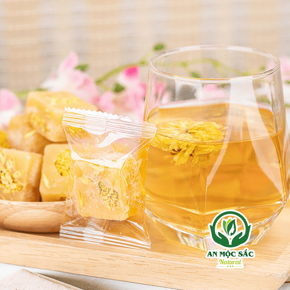 ✅[THƯỢNG HẠNG] Trà Hoa Cúc Đường Phèn Mật Ong Cao Cấp Tự Nhiên An Mộc Sắc