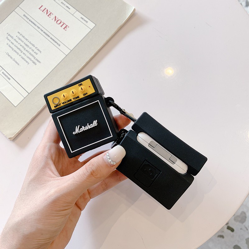 🔥 Case Ap 1/2/3 & Pro 🔥 Freeship 🔥 VỎ BỌC LOA MARSHALL Cho Tai Nghe Không Dây  - MOBILE89