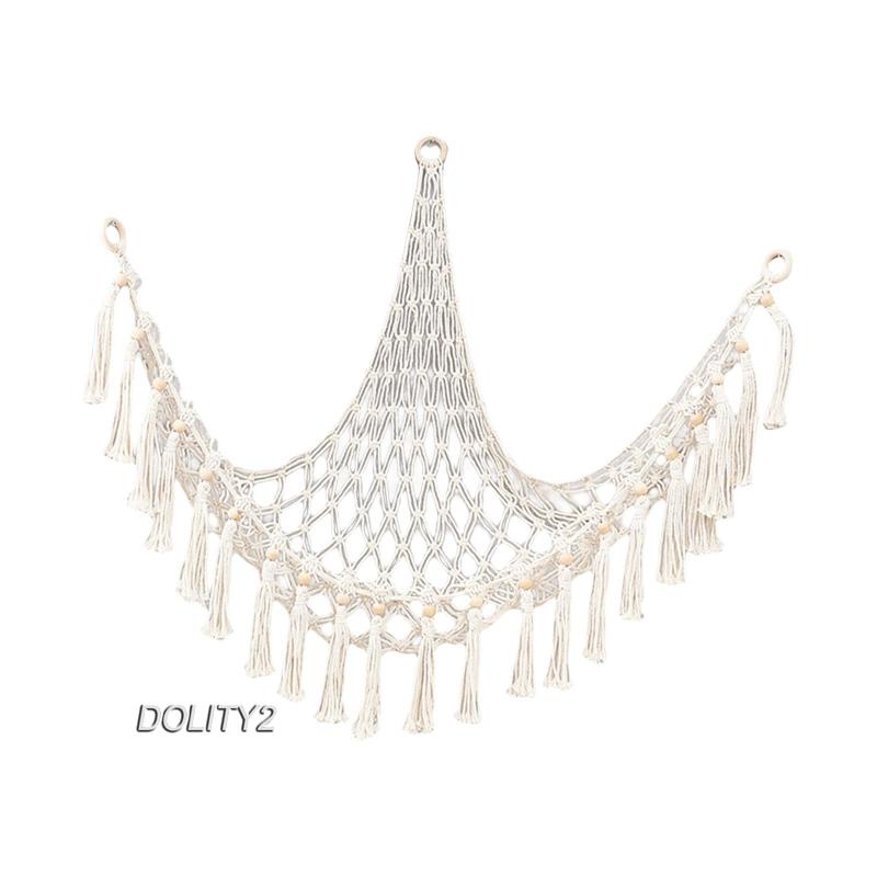 Võng Lưới Treo Hình Đồ chơi nhồi bông Macrame Trang Trí Nhà Cửa 2