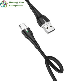 Cáp sạc type c hoco x45 dài 1m dây dù cho android - bh 12 tháng 1 đổi 1 - hoàng yến computer