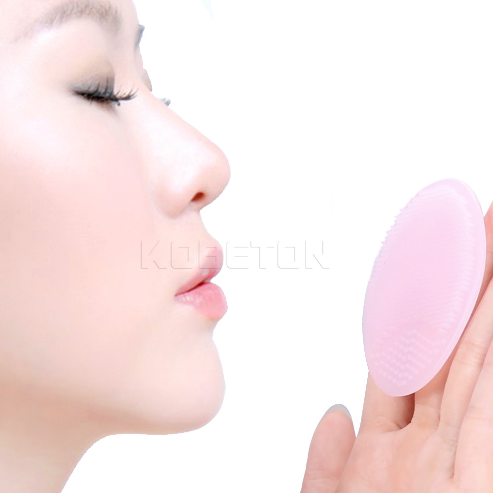 [Hàng mới về] Bộ 4 cọ rửa mặt bằng silicon mềm tẩy tế bào chết và mụn đầu đen hiệu quả
