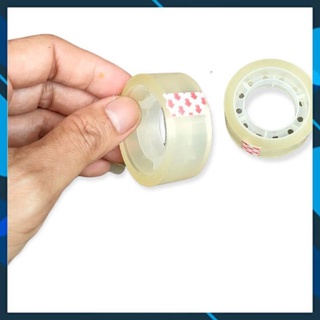 Băng keo trong văn phòng phẩm 1.8cm 10 cuộn 1 cây