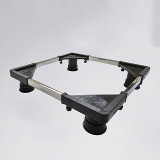 Chân đế máy giặt - kệ máy giặt và tủ lạnh - kệ tủ lạnh máy giặt trụ Inox cao cấp