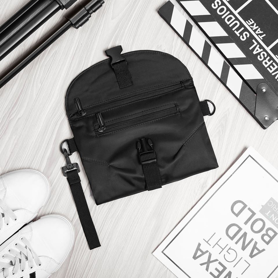 [HÀNG CÓ SẴN] Túi Đeo Chéo Mini Unisex Bumbag 3 in 1 - 2 Màu | BigBuy360 - bigbuy360.vn