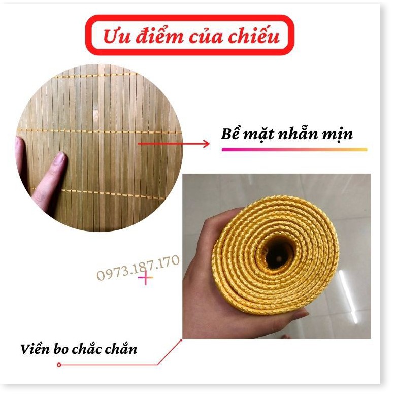 Chiếu trúc Tây Bắc, chiếu tăm tre mát mịn 1 đổi 1 trong 7 ngày  Vua Giá Rẻ