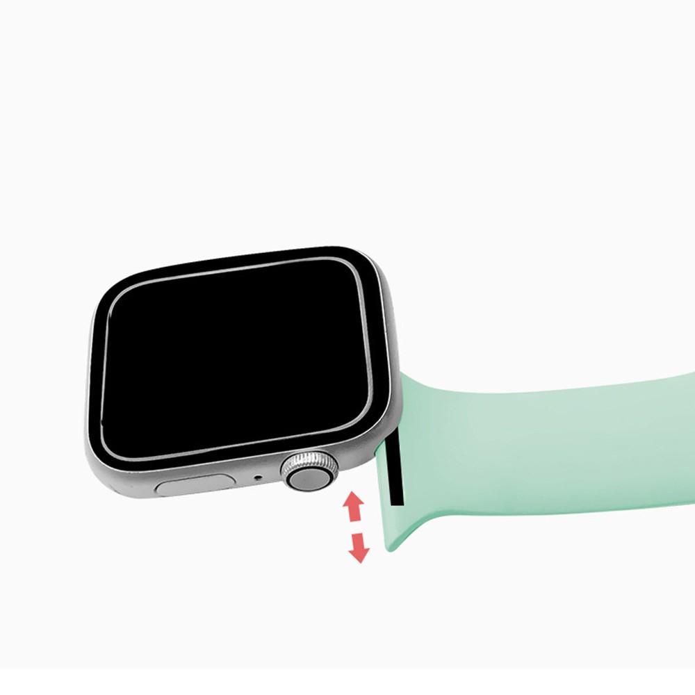 Dây Đeo Thay Thế Chất Liệu Silicon Thiết Kế Sọc Gân Độc Đáo Cho Đồng Hồ Y Tá