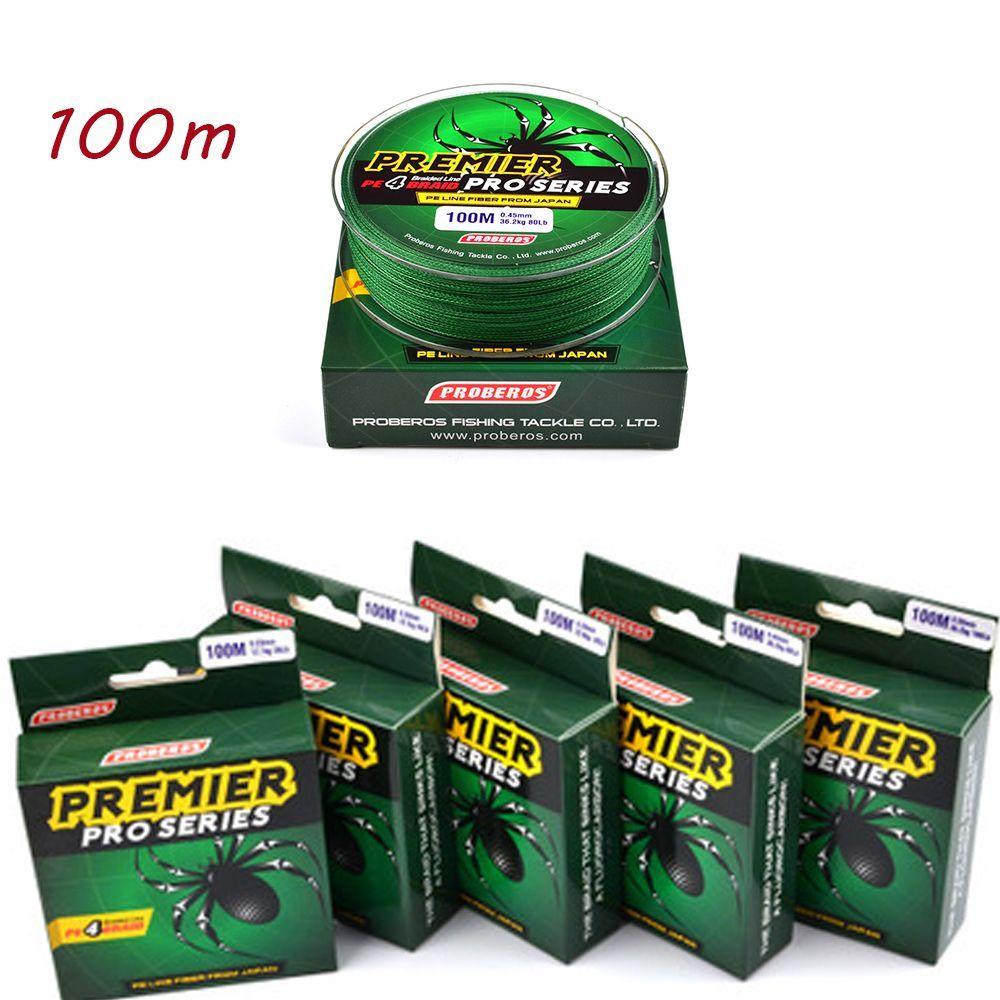 MUVAKO Cuộn Dây Câu Cá 100m Chất Liệu PE
