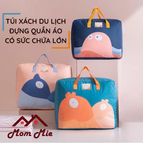 Túi xách du lịch / đựng quần áo, chăn mền chống thấm có sức chứa lớn - J217